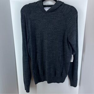 NWT Old Navy Dark Grey Hoodie Men's Size Medium with Big Pocket on Front